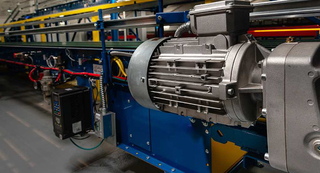 Figure 2: Material handling conveyors are a common constant-torque application well-suited to ac motors. Courtesy: AutomationDirect