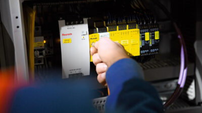 Implementing safety systems helps ensure employees can work with peace of mind. Courtesy: Bosch Rexroth