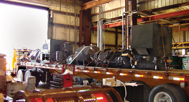 Figure 1: In the wake of tropical storms (hurricanes, monsoons and cyclones) with heavy rain, maintenance professionals and motor repairers need creative solutions to speed the removal of moisture and contamination from thousands of swamped motors. Courtesy: EASA
