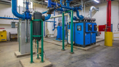 Figure 3: While Pactiv still uses compressed air in its production of molded fiber egg cartons, the iZ Systems upgrades reduced compressed air energy requirements by 45%. Courtesy: iZ Systems