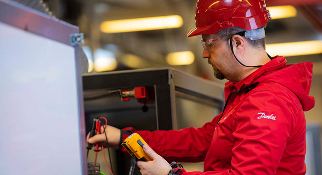 Variable AC drives can save users money by providing better motor control to operate the system at lower speeds and unity power factor. Courtesy: Danfoss