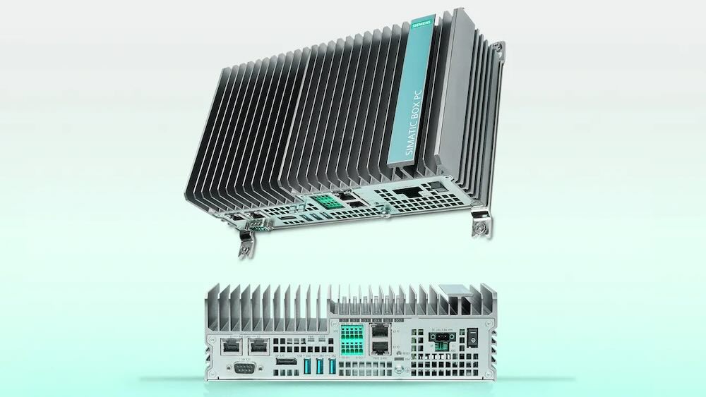 Graphics processing units-based industrial PC made for artificial intelligence inference applications including vision inspection, defect detection, predictive maintenance and automated guided vehicles. Courtesy: Siemens 