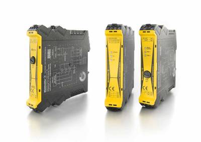 Weidmuller's Safeseries SIL relays now feature cULus approval and are designed for tank overfill protection and shutdown controls for refineries and oil and gas storage facilities. Courtesy: Weidmuller