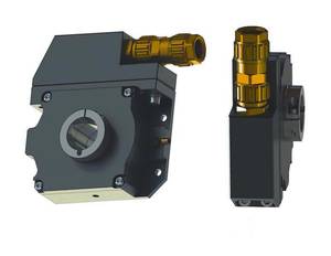 The Model LP35 from BEI Sensors is a hollow shaft encoder that is explosion proof and flameproof and is designed to operate in harsh oil and gas conditions such as drilling. Courtesy: BEI Sensors