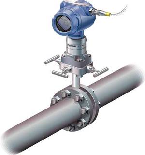 Figure 2: This direct-mount dP flowmeter eliminates the need for impulse lines, reducing installation cost and maintenance. Courtesy: Rosemount, a division of Emerson Process Management