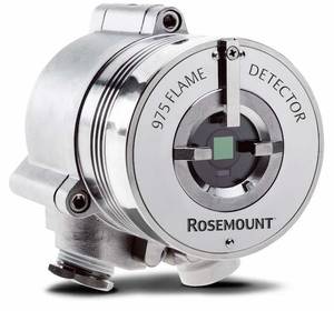 Emerson's Rosemount 975 optical flame detectors are designed for process industries including upstream oil and gas installations, chemical plants, and refineries. Courtesy: Emerson Process Management