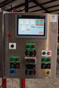 The display is designed to provide support for troubleshooting in the field, without the need to plug in a laptop. Courtesy: CAD Control Systems