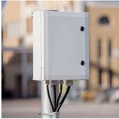 The ARCA IEC non-metallic enclosure offers superior performance and security in harsh environments. Courtesy: Fibox