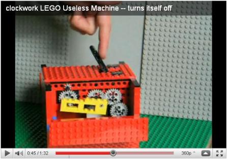 Clockwork LEGO LeaveMeAloneBox, a good for-fun automation project?
