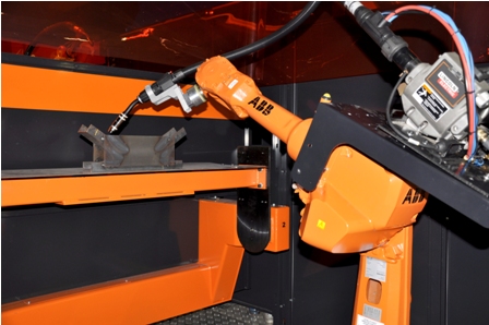 ABB IRB 2600 robot AW II-A arc welder