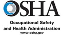 Logo for U.S. Occupational Safety and Health Administration includes the OSHA web address, www.osha.gov.