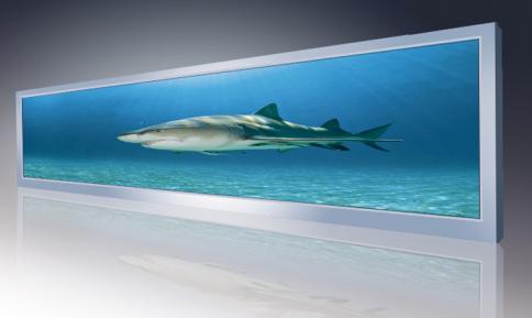 New Optrex 19.2-inch diagonal triple wide (1920 x 360) display will be shown at the SID 2011 expo, May 17-19, in Los Angles, CA.