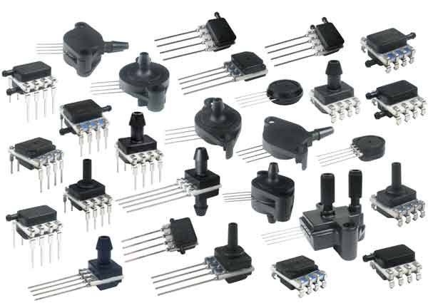 Honeywell TruStability NSC Series sensors (Uncompensated/Unamplified Board Mount Pressure Sensors)