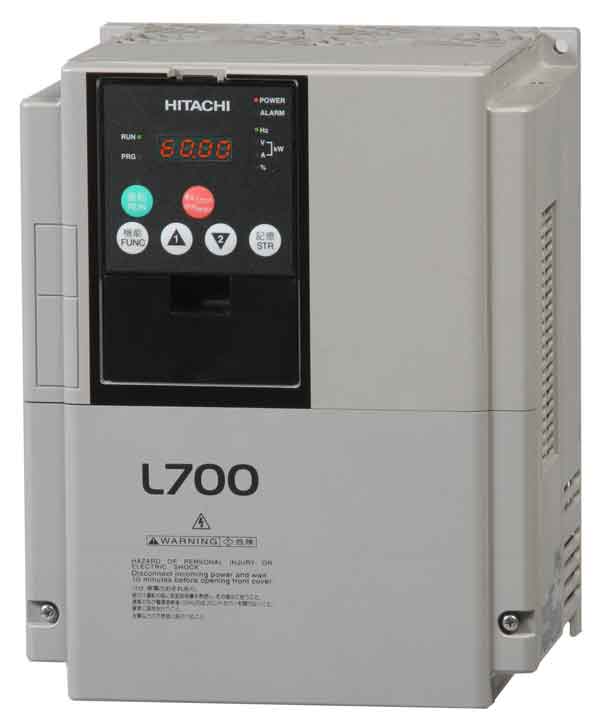 Hitachi America Ltd. Industrial Components and Equipment Division, offers the expanded L700 Series of Industrial ac variable frequency drives. Courtesy: Hitachi