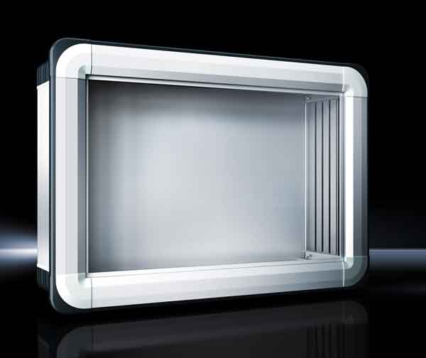 Rittal Comfort Panel is engineered to accommodate the latest generation of HMI operator panels with a slim-line design to match the Rittal support arm systems. Courtesy: Rittal