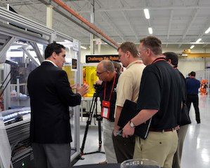 The 2011 Technology Days in Auburn Hills, Mich., demonstrated new technologies and ideas for system integrators and end-users. Courtesy: ABB Robotics