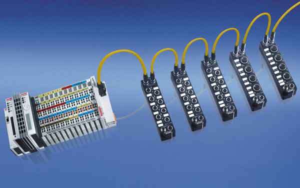 Beckhoff CX1010 EP Boxes include I/O and embedded controller and EtherCAT Ethernet connectivity. Courtesy: Beckhoff