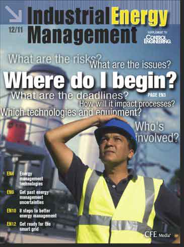 Industrial Energy Management is a quarterly supplement to Control Engineering