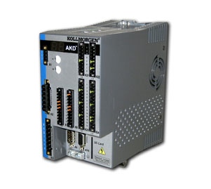 The AKD servo drive is able to support the functionality of the base analog drive, indexing drive, CANopen drive and EtherCAT drive. Courtesy: Kollmorgen
