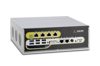 Adlink's EOS-1200 uses the 2nd Generation Inter Core i7 quad core processor, providing four independent gigabit PoE ports with transfer rates up to 4.0 Gb/s. Courtesy: Adlink Technology