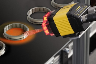 Cognex's DataMan 300 industrial ID reader is designed to handle code-reading applications for high speed lines. Courtesy: Cognex
