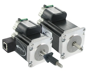 The MDrive integrated motor by Schneider Electric Motion USA is designed for Ethernet/IP systems enables the networking of products from different manufacturers without the need for special interface adaptation. Courtesy: Schneider Electric Motion USA