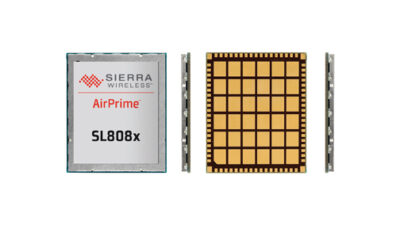 Sierra Wireless's Open AT Application Frameworm, the SL808x embedded wireless module, allows customers to build M2M application software once and deploy it in any market worldwide, or seamlessly migrate from 2G to 3G. Courtesy: Sierra Wireless