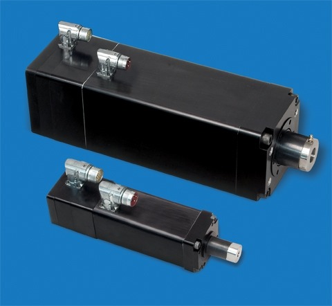 Tolomatic’s integrated servo linear actuator family includes the new IMA55 with roller screw and thrust capability up to 6,875 pounds force, and the compact IMA 22 with ball screw and up to 325 pounds force. Courtesy: Tolomatic