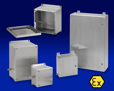 Pentair's Hoffman brand ZONEX, IECEX- and ATEX-Certified Enclosures are designed for applications where increased safety is needed to safely house electrical components in hazardous areas. Courtesy: Pentair