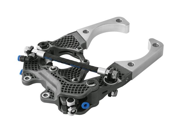 The NanoForceGripper by Festo is modeled off of the gecko and birds to improve accuracy and durability. Courtesy: Festo