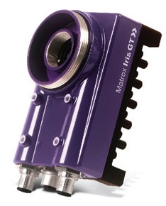The Iris GT smart camera by Matrox Imaging uses imaging sensors to allow the camera to function in many vision applications. It is also IP67-rated for rugged applications. Courtesy: Matrox Imaging