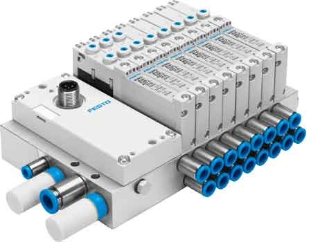 Product Exclusive: Festo’s new VTUG Pneumatic Valve Terminal delivers high-performance in a compact, low-cost unit, with many control options for machine builders and end users seeking greater flexibility.
