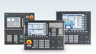 IMTS 2012: The Sinumerik 828D Basix T (turning) and Basic M (milling) by Siemens are designed to enhance job shop performance. Courtesy: Siemens