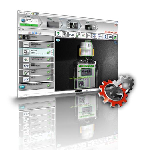 Microscan's AutoVision 2.0 combines a simplified user interface with a powerful toolset for inspection, error proofing, and identification applications. Courtesy: Microscan