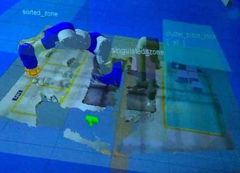 ROSIndustrial software allows the user to create something very complex, see all associated data, robot location, computer-aided design (CAD) data, representations of the robot cell, and 3D information in one environment, with debugging, to ensure the pro