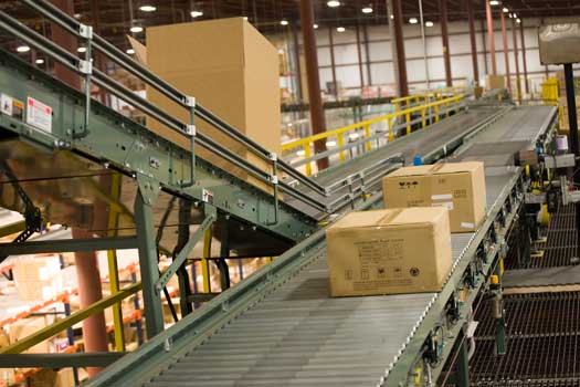 Polytron emulation helped with an overhaul of 4 miles of conveyors, with 95% debugging before onsite installation, 11 new tie-in points, four new PLCs, and modified programming in three existing PLCs. Courtesy: Polytron