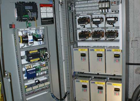 New blower motor drives dramatically reduce energy costs by allowing motors to run at less than full speed, depending on machine requirements. Courtesy: AutomationDirect