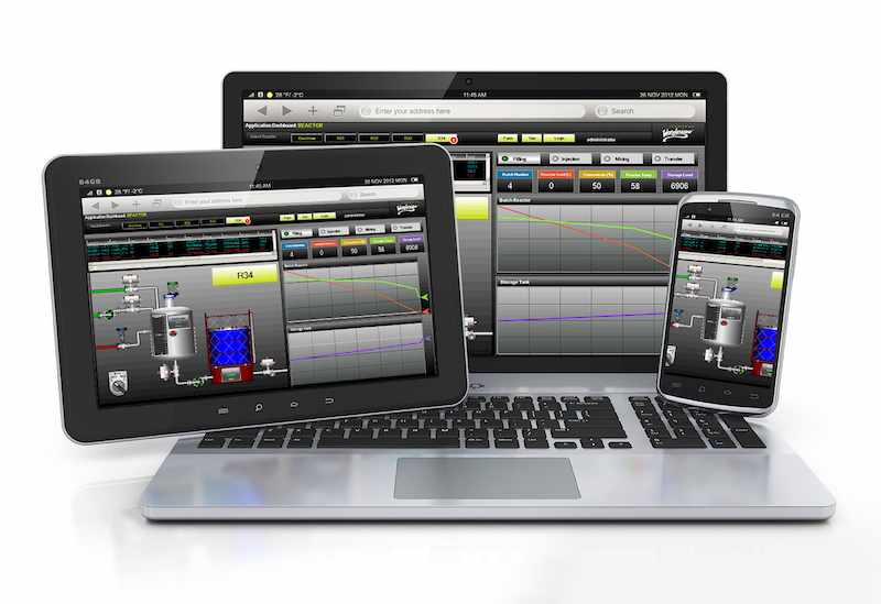 Wonderware InTouch Access Anywhere from Invensys enables users to access plant-floor data at anytime, using any mobile device, including Microsoft Surface tablets, iPads, iPhones, Androids and others. Courtesy: Invensys