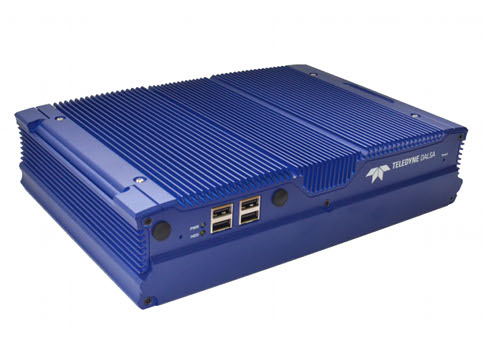 Teledyne Dalsa's GEVA 3000 is fanless and is equipped with a Gen3 Core i7 processor, choice of camera interface and ready-to-use application software. Courtesy: Teledyne Dalsa