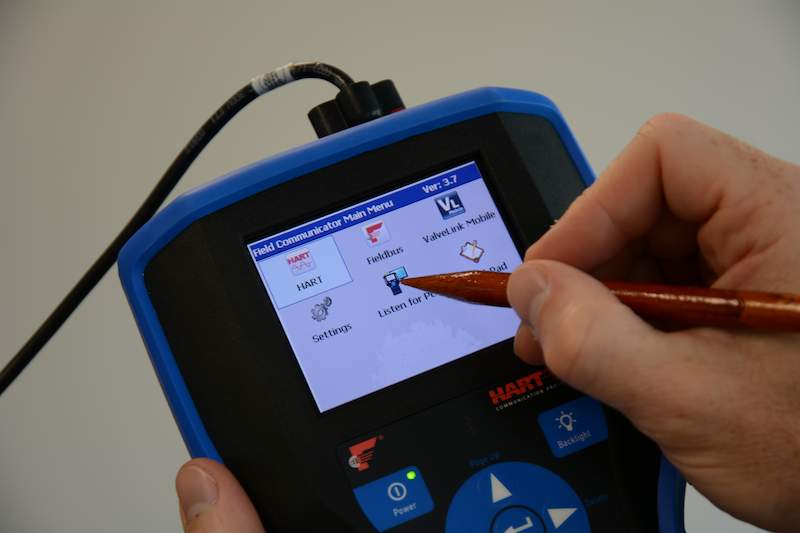 Resistive screens can be small enough to use with handheld devices, and a stylus makes it practical to use tight graphics. Courtesy: Control Engineering