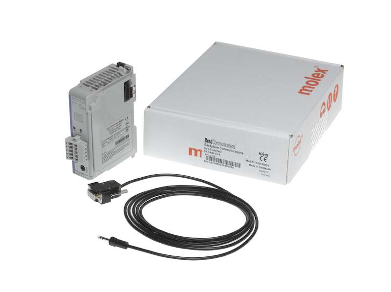 Molex's Brad SST Actuator Sensor Interface (AS-i) modules are designed provide an open fieldbus solution between the PLC backplane and field I/O devices such as actuators, sensors, and encoders. Courtesy: Molex
