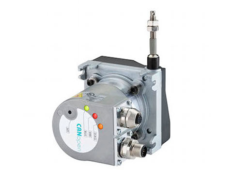 The new draw wire encoder is one of three new models from Kübler that bridges price and performance to deliver a simple and reliable automation solution. Courtesy: Kübler