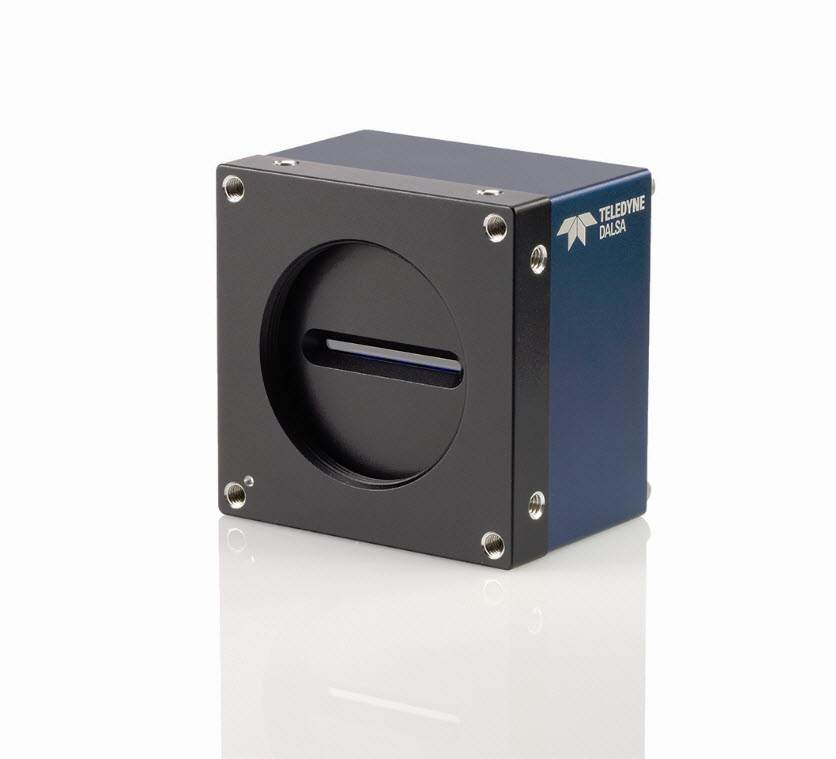 Teledyne Dalsa's monochrome Piranha 4 dual line scan camera and Piranha 4 2k trilinear model are designed to solve challenging machine vision inspection problems. Pictured: Piranha 4 2k trilinear model. Courtesy: Teledyne Dalsa