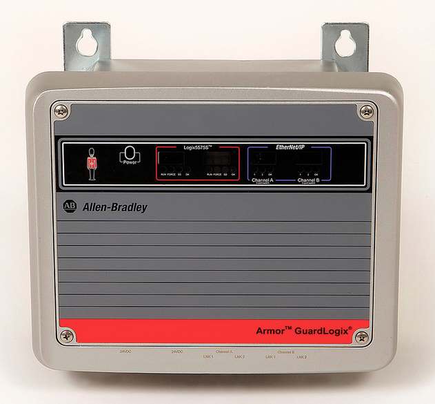 Allen-Bradley Armor GuardLogix PAC by Rockwell Automation offers multidisciplined control in a hardened, on-machine package. Courtesy: Rockwell Automation