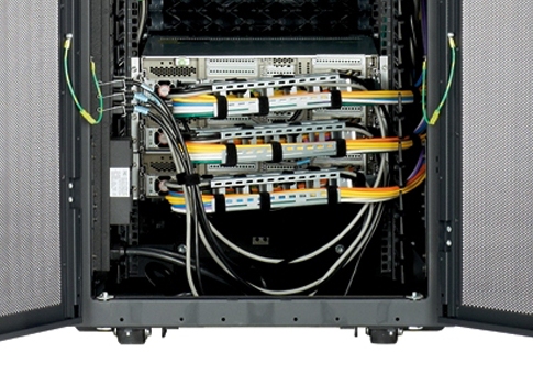 Packaged solutions, like the Industrial Data Center (partial view shown) from Rockwell Automation, help ease the transition to virtualization by combining equipment from industry leaders in a pre-configured, scalable solution specifically designed for man
