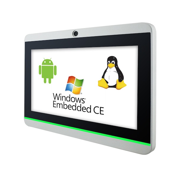 American Industrial Systems' (AIS) 7" HMI Panel PC is a fully-integrated' Commercial Off-the-Shelf (COTS) unit that features a robust and lower-power TI ARM Cortex-A8 AM3354 Processor 720 MHz and comes with pre-installed Linux, Android, or Windows Embedde