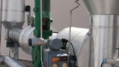 Valves that do not have direct HART I/O can send their diagnostic information via a wireless add-on device. Courtesy: Monsanto Muscatine, the 2012 HART Plant of the Year recipient.
