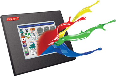 Hardware — Integrated HMI Controllers: The next generation EZTouch EZ3 Series HMI or operator interface is an innovative and universal graphical touch screen used for operator PLC or machine control in all indoor or outdoor applications. This is a Control