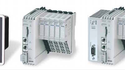 Machine & Embedded Control — PLCs: The Controller p300 combines logic and visualization in a compact device and is ideally suited to machine applications which only require a low processing power—designed for simple to medium complexity control and visual