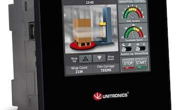 Hardware — Integrated HMI Controllers: SAMBA is an integrated PLC with a 3.5-in. color-touch HMI, used to control any automated process. This is a Control Engineering 2015 Engineers’ Choice finalist. Courtesy: Unitronics